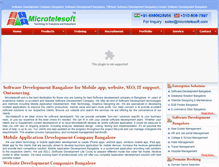Tablet Screenshot of bangalore.microtelesoft.com